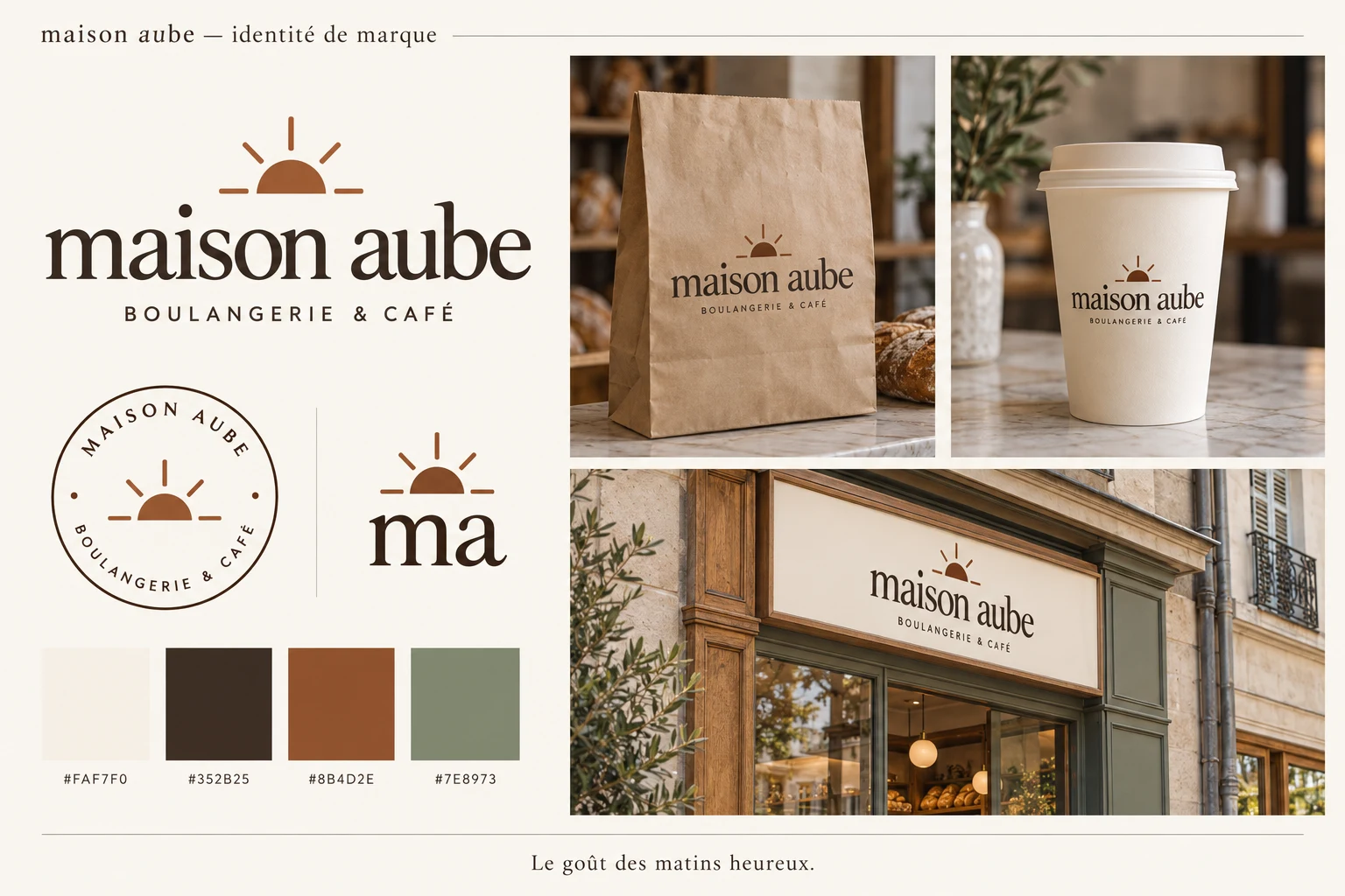 Maison Aube — branding